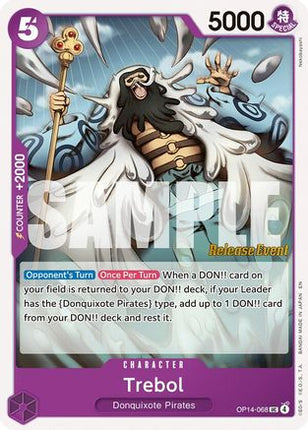 Trebol (OP14-068) - The Azure Sea's Seven Release Event Cards