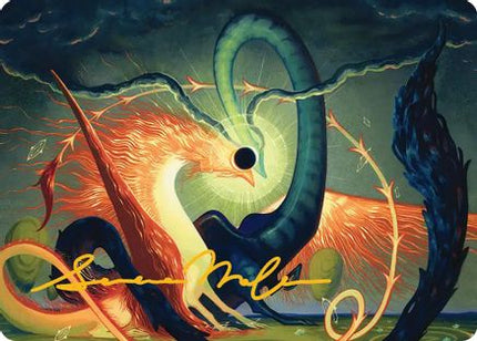 Celestial Reunion Art Card (42/54) (Gold-Stamped Signature) (ASECL-042) - Art Series: Lorwyn Eclipsed