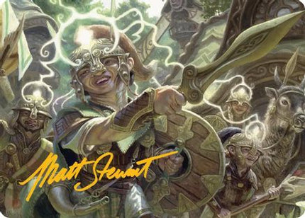 Thoughtweft Lieutenant Art Card (Gold-Stamped Signature) (ASECL-026) - Art Series: Lorwyn Eclipsed