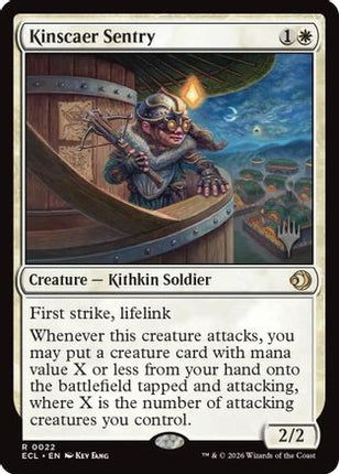 Kinscaer Sentry (PPECL-022) - Promo Pack: Lorwyn Eclipsed