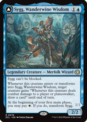 Sygg, Wanderwine Wisdom (PPECL-076) - Promo Pack: Lorwyn Eclipsed