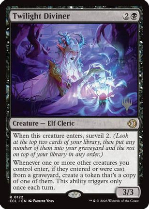 Twilight Diviner (PPECL-122) - Promo Pack: Lorwyn Eclipsed Foil