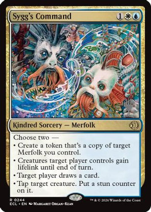 Sygg's Command (PPECL-244) - Promo Pack: Lorwyn Eclipsed Foil