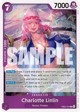 Charlotte Linlin (EB03-034) - Extra Booster: One Piece Heroines Edition Foil