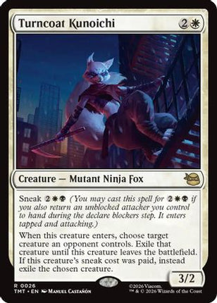 Turncoat Kunoichi (TMT-026) - Teenage Mutant Ninja Turtles Foil
