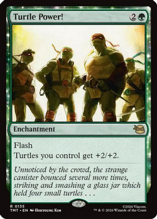 Turtle Power! (TMT-135) - Teenage Mutant Ninja Turtles Foil