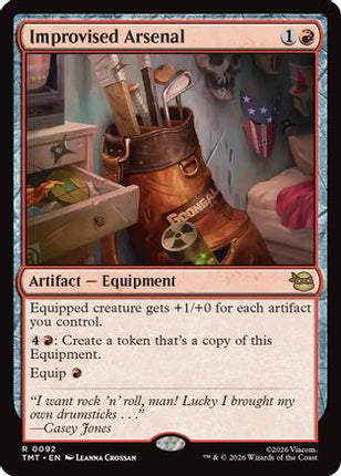 Improvised Arsenal (TMT-092) - Teenage Mutant Ninja Turtles Foil