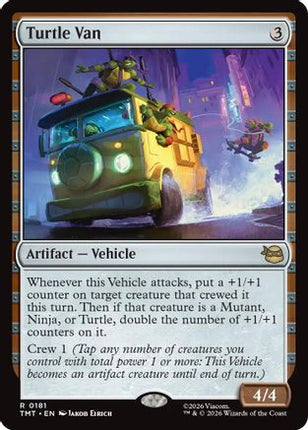 Turtle Van (TMT-181) - Teenage Mutant Ninja Turtles