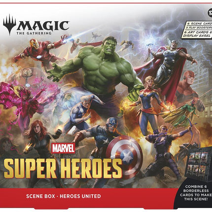 Marvel Super heroes - Scene box - Heroes United