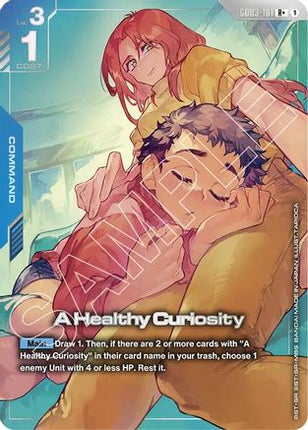 A Healthy Curiosity (R+) (GD03-101) - Steel Requiem Holofoil