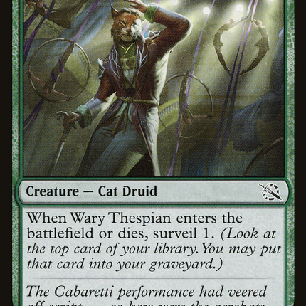 Wary Thespian (MOM-215) - March of the Machine Foil