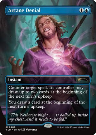 Arcane Denial (2489) (SLD-2489) - Secret Lair Drop Series Foil