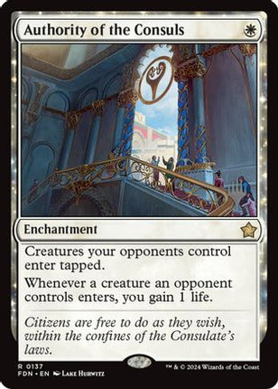 Authority of the Consuls (PPECL-137) - Promo Pack: Lorwyn Eclipsed Foil