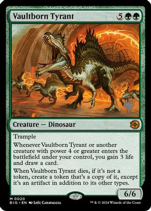Vaultborn Tyrant (PPECL-020) - Promo Pack: Lorwyn Eclipsed Foil