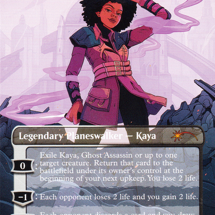 Kaya, Ghost Assassin (SLD-247) - Secret Lair Drop (Borderless) Foil