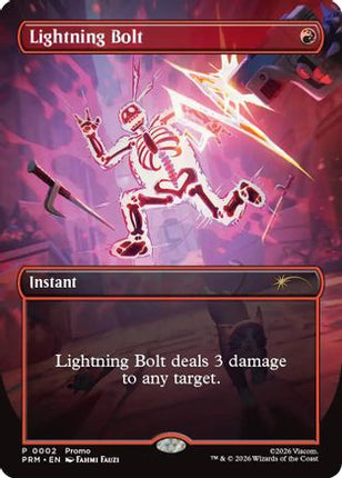 Lightning Bolt (Borderless) (UMP-002) - Unique and Miscellaneous Promos