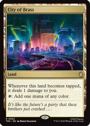 City of Brass (TMC-062) - Commander: Teenage Mutant Ninja Turtles Foil