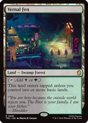 Vernal Fen (TMC-081) - Commander: Teenage Mutant Ninja Turtles