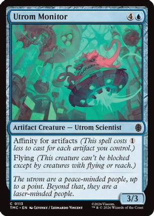 Utrom Monitor (TMC-113) - Commander: Teenage Mutant Ninja Turtles