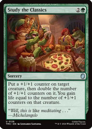 Study the Classics (TMC-128) - Commander: Teenage Mutant Ninja Turtles