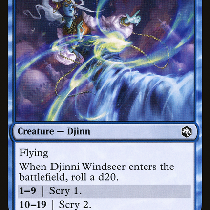 Djinni Windseer (AFR-055) - Adventures in the Forgotten Realms