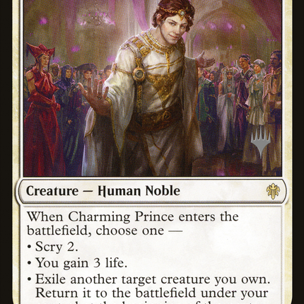Charming Prince (PPELD-008) - Throne of Eldraine Promos Foil