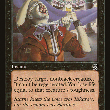 Vendetta (MMQ-170) - Mercadian Masques Foil