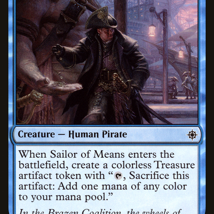 Sailor of Means (XLN-073) - Ixalan Foil