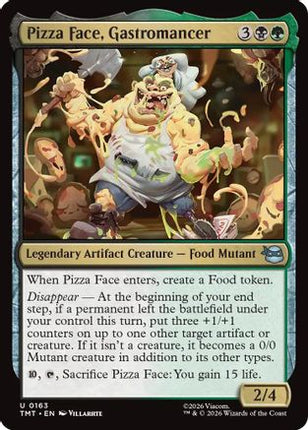 Pizza Face, Gastromancer (TMT-163) - Teenage Mutant Ninja Turtles Foil