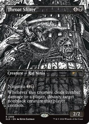 Throat Slitter (2356) (SLD-2356) - Secret Lair Drop Series Foil