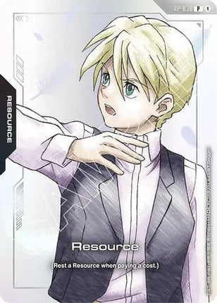 Resource (RP-030) (Mobile Suit Gundam Wing) (RP-030) - Promotional Resource Tokens Holofoil
