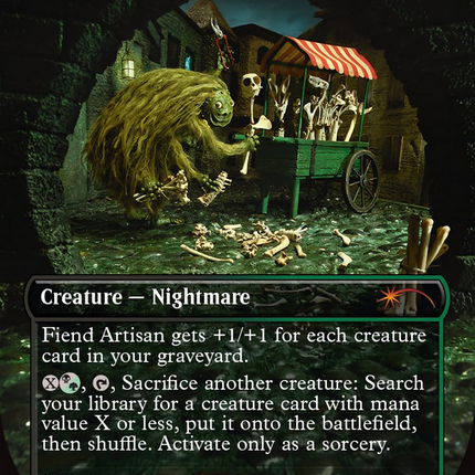 Fiend Artisan (SLD-1645) - Secret Lair Drop (Borderless)