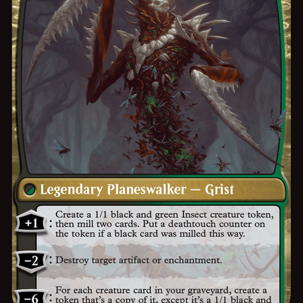 Grist, Voracious Larva // Grist, the Plague Swarm (MH3-251) - Modern Horizons 3