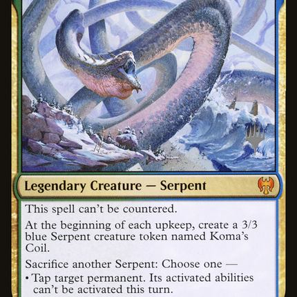 Koma, Cosmos Serpent (PPKHM-221) - Kaldheim Promos