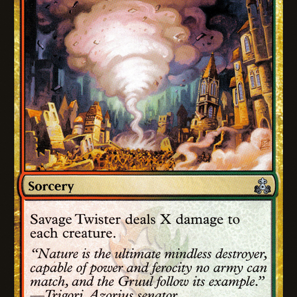 Savage Twister (GPT-127) - Guildpact Foil