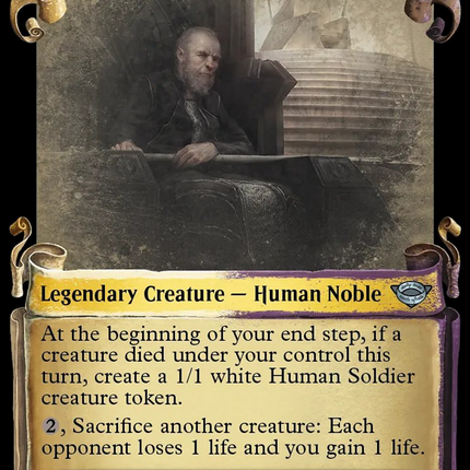 Denethor, Ruling Steward (LTR-649) - The Lord of the Rings: Tales of Middle-earth: (Showcase)