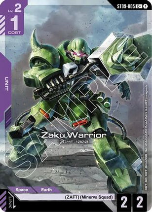 Zaku Warrior (C+) (ST09-005) - Starter Deck 09 Destiny Ignition Holofoil