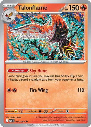 Talonflame 014/088  ME03 Perfect Order - Uncommon