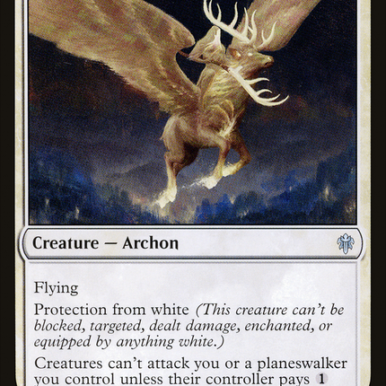 Archon of Absolution (ELD-003) - Throne of Eldraine Foil