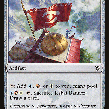 Jeskai Banner (KTK-222) - Khans of Tarkir Foil