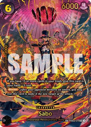 Sabo (PRB02-014) (SP) (PRB02-014) - Adventure on Kami's Island Foil