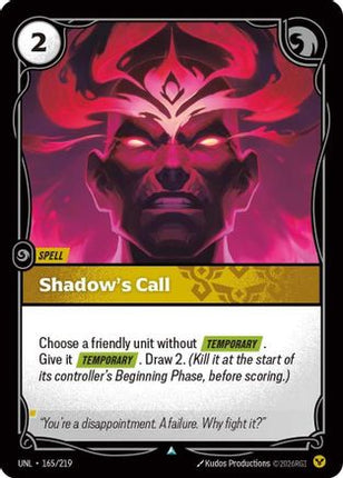 Shadow's Call (165/219) - Unleashed