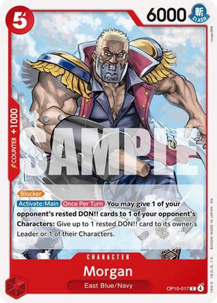 Morgan (OP15-017) - Adventure on Kami's Island