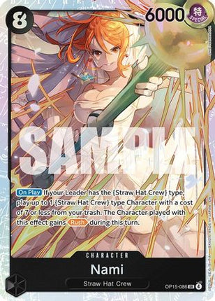 Nami (OP15-086) (OP15-086) - Adventure on Kami's Island Foil