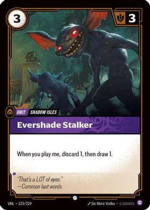 Evershade Stalker (123/219) - Unleashed