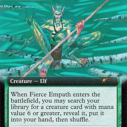 Fierce Empath (SLD-767) - Secret Lair Drop: (Extended Art) Foil