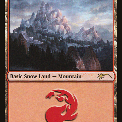 Snow-Covered Mountain (SLD-004) - Secret Lair Drop Foil