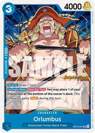 Orlumbus (OP15-041) - Adventure on Kami's Island Release Event Cards