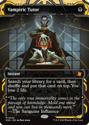 Vampiric Tutor (SOA-035) - Secrets of Strixhaven: Mystical Archive Foil