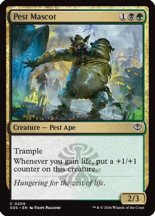 Pest Mascot (SOS-209) - Secrets of Strixhaven Foil